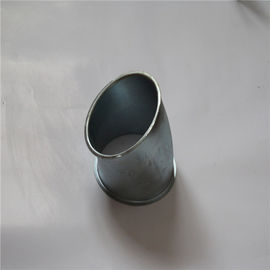 Galvanized 304 Stainless Steel Elbow , Small Stainless Steel Plumbing Pipe Fittings