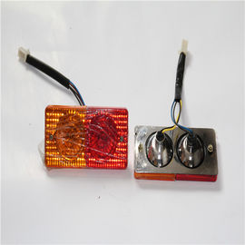 Warm White Motorcycle Led Tail Light Turn Signal Combo High Performance