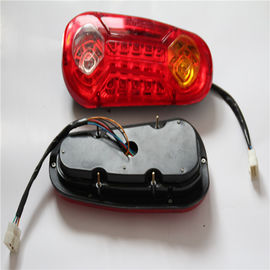 Durable ABC Plastic Automotive LED Tail Lights Untuk Jeep Yellow Red Color
